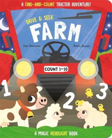 Book cover number 1 for Drive & Seek-Farm written by Jenny Copper published by Imagine That Publishing Ltd