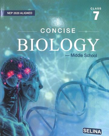 Book cover number 1 for Concise Biology Middle School Class 7 (NEP 2020) written by K. K. Gupta published by Selina Publishers