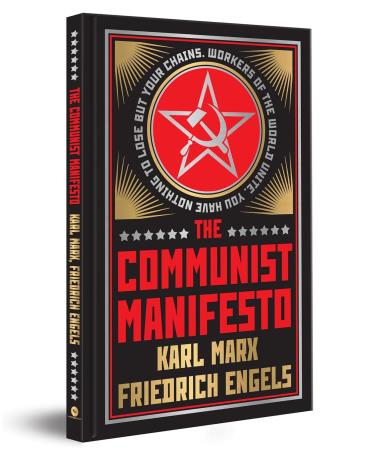 Book cover number 1 for The Communist Manifesto written by Karl Marx, Friedrich Engels published by Fingerprint Publishing