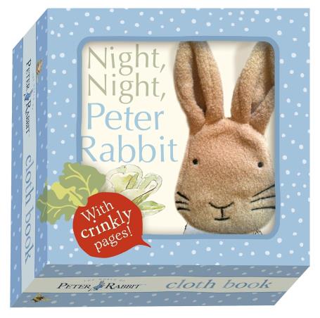 Book cover number 1 for Night Night Peter Rabbit written by Beatrix Potter published by Warne