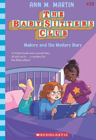 Book cover number 1 for The Baby-Sitters Club -29 : Mallory And The Mystery Diary written by Ann M. Martin published by Scholastic