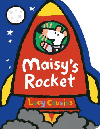 Book cover number 1 for Maisy's Rocket written by Lucy Cousins published by Walker Books