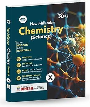 Book cover number 1 for Dinesh New Millennium Chemistry (Science) Class 10 CBSE (NCF 2023) 2026 written by NA published by Dinesh Publications Pvt. Ltd.