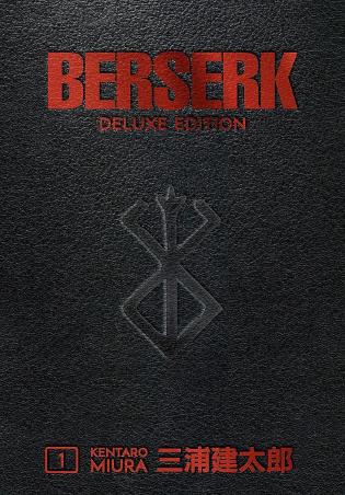 Book cover number 1 for Berserk Volume 1 (Deluxe Edition) written by Kentaro Miura published by Dark Horse Books
