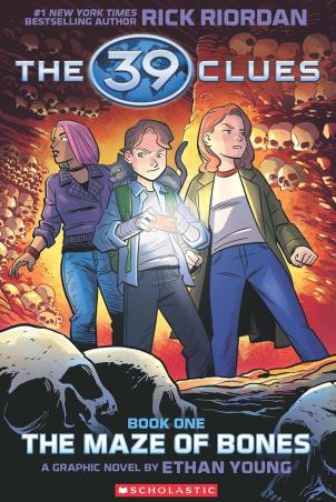 Book cover number 1 for The 39 Clues - 1 : The Maze Of Bones written by Rick Riordan published by Scholastic