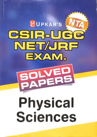 Book cover number 1 for CSIR-UGC NET/JRF Exam. Solved Papers : Physical Sciences (Code 1820) written by NA published by Upkar Prakashan