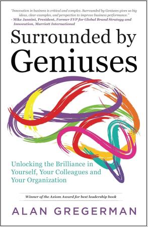 Book cover number 1 for Surrounded By Geniuses written by Alan Gregerman published by Embassy Books