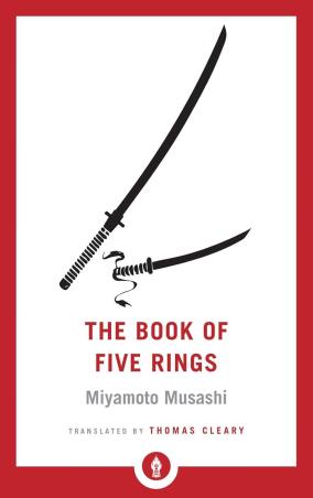 Book cover number 1 for The Book Of Five Rings written by Miyamoto Musashi published by Shambhala