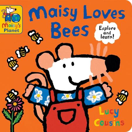 Book cover number 1 for Maisy Loves Bees written by Lucy Cousins published by Walker Books