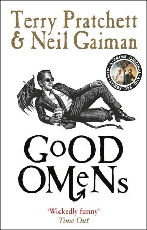 Book cover number 1 for Good Omens written by Terry Pratchett published by Tarcher Perigee