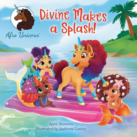 Book cover number 1 for Divine Makes A Splash! written by April Showers published by Random House