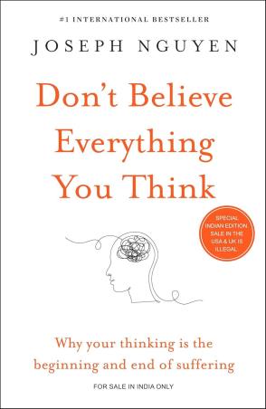 Book cover number 1 for Don't Believe Everything You Think written by Joseph Nguyen published by Manjul Publishing House