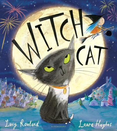 Book cover number 1 for Witch Cat written by Lucy Rowland published by Bloomsbury Publishing