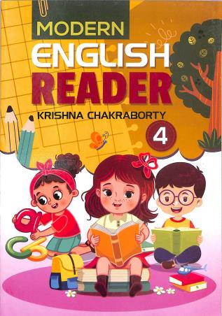 Book cover number 1 for Modern English Reader 4 written by Krishna Chakraborty published by Vilas Prakashani