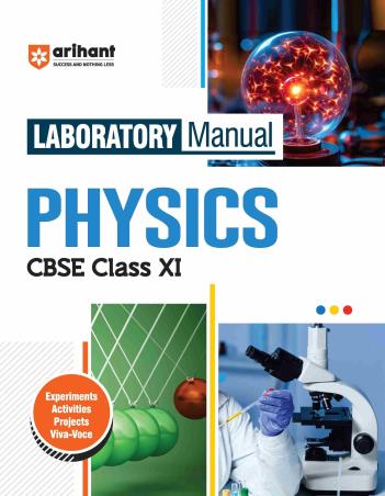 Book cover number 1 for Laboratory Manual Physics CBSE Class 11 written by Priyasha Gupta published by Arihant Prakashan