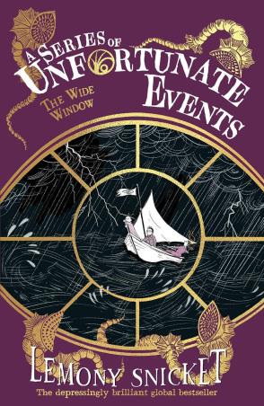 Book cover number 1 for A Series Of Unfortunate Events : The Wide Window written by Lemony Snicket published by Farshore