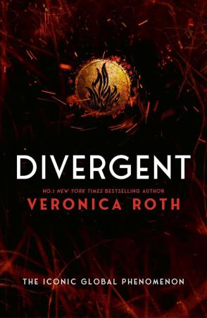 Book cover number 1 for Divergent written by Veronica Roth published by Harper Collins Publishers