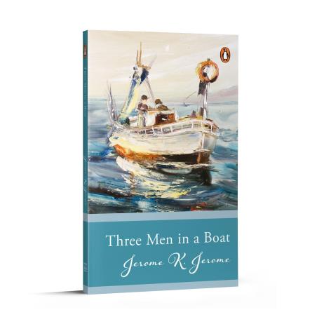 Book cover number 1 for Three Men In A Boat written by Jerome K. Jerome published by Penguin Books