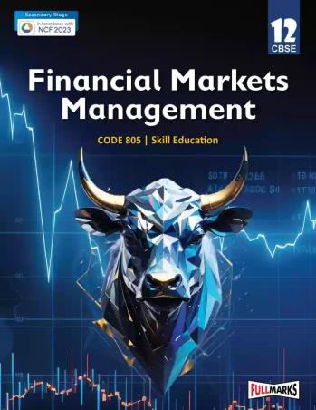 Book cover number 1 for Financial Markets Management CBSE Class 12 (NCF 2023) written by A. Mishra published by Full Marks Pvt. Ltd.