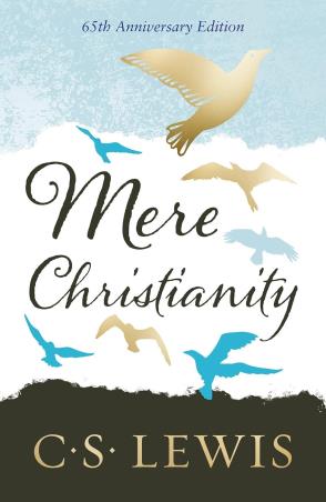 Book cover number 1 for Mere Christianity written by C. S. Lewis published by William Collins