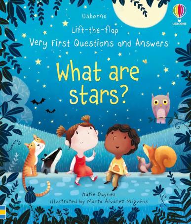 Book cover number 1 for What Are Stars? written by Katie Daynes, Marta Alvarez Miguens published by Usborne