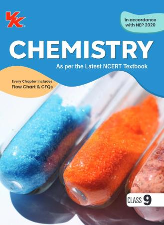 Book cover number 1 for Chemistry Based On NCERT Class 9 (NEP 2020) 2025-26 Edition written by A. K. Srivastava published by VK Global Publications Pvt. Ltd.