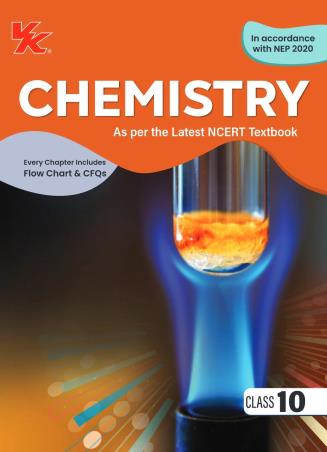 Book cover number 1 for Chemistry Based On NCERT Class 10 (NEP 2020) 2025-26 Edition written by A. K. Srivastava published by VK Global Publications Pvt. Ltd.