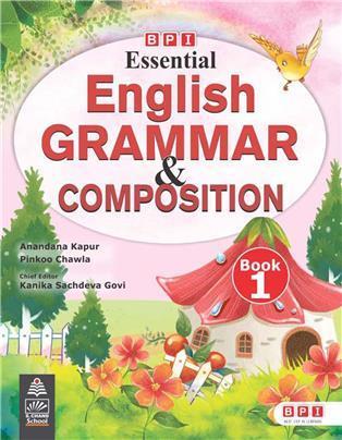 Book cover number 1 for Essential English Grammar & Composition Book 1 written by NA published by BPI India Pvt Ltd