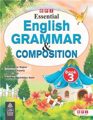 Book cover number 1 for Essential English Grammar & Composition Book 3 written by NA published by BPI India Pvt Ltd