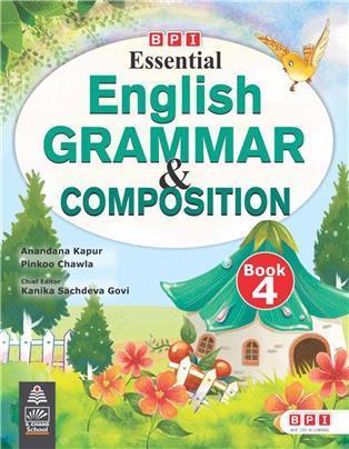 Book cover number 1 for Essential English Grammar & Composition Book 4 written by NA published by BPI India Pvt Ltd