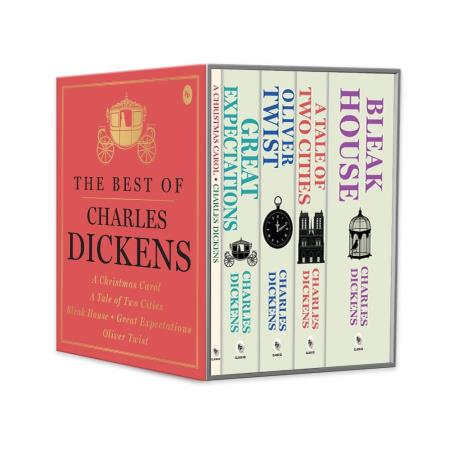 Book cover number 1 for The Best Of Charles Dickens (Boxed Set) written by Charles Dickens published by Fingerprint Publishing