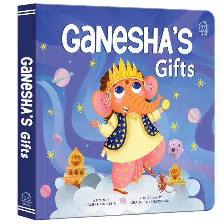Book cover number 1 for Ganesha’s Gifts written by Rachna Chhabria published by Wonder House