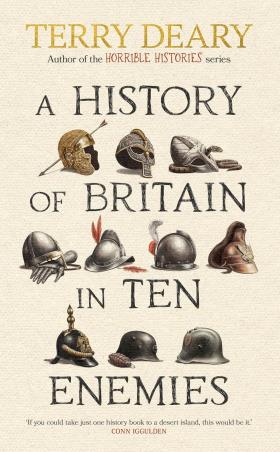 Book cover number 1 for A History Of Britain In Ten Enemies written by Terry Deary published by Bantam Books