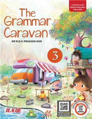 Book cover number 1 for The Grammar Caravan 3 (NEP 2020) written by N. D. V. Prasada Rao published by S. Chand Publishing