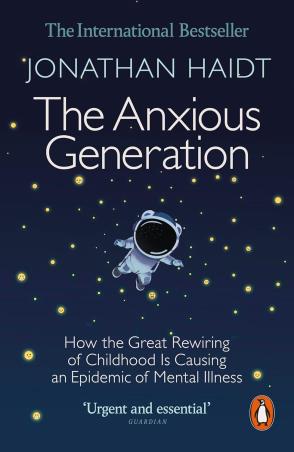 Book cover number 1 for The Anxious Generation written by Jonathan Haidt published by Penguin Books