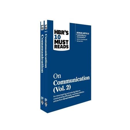 Book cover number 1 for HBR's 10 Must Reads : On Communication Volume 2 written by NA published by Harvard Business Review Press