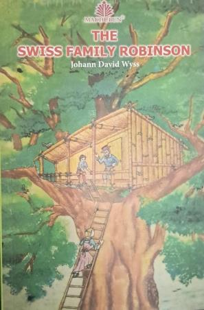 Book cover number 1 for Swiss Family Robinson written by Johann David Wyss published by Madhubun Educational Books