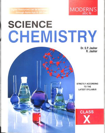 Book cover number 1 for Modern's abc+ Of Science Chemistry Class 10 (2025-26) CBSE written by S. P. Jauhar, R. Jauhar published by Modern Publishers