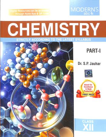 Book cover number 1 for Modern's abc+ Of Chemistry Class 12 Part 1 & 2 (2025-2026) written by S. P. Jauhar published by Modern Publishers