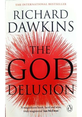 Book cover number 1 for The God Delusion written by Richard Dawkins published by Penguin Books