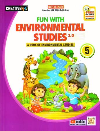 Book cover number 1 for Fun With Environmental Studies 2.0 Class 5 (NEP 2020 / NCF-SE 2023) written by Vinita Kumar published by Creative Kids