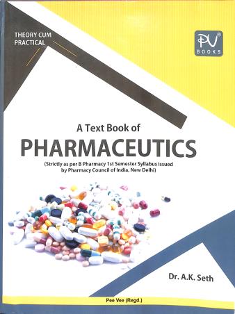 Book cover number 1 for A Textbook Of Pharmaceuties written by A. K. Seth published by S. Vikas And Company (Medical Publishers)