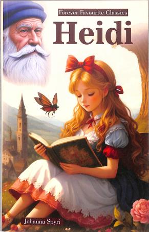 Book cover number 1 for Heidi written by Johanna Spyri published by Blueberry Books