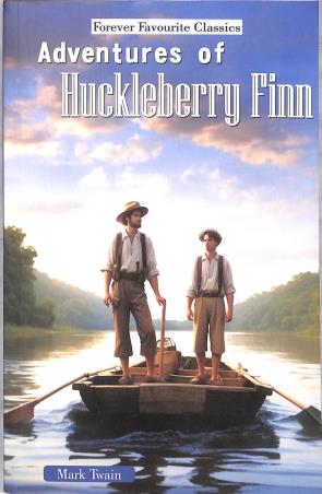 Book cover number 1 for Adventures Of Huckleberry Finn written by Mark Twain published by Blueberry Books