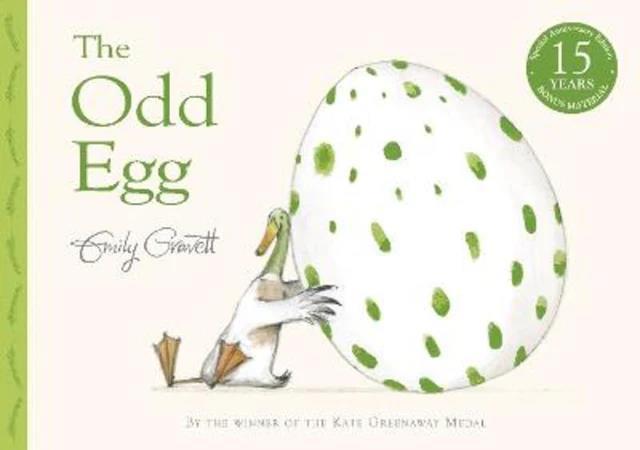 Book cover number 1 for The Odd Egg written by Emily Gravett published by Two Hoots