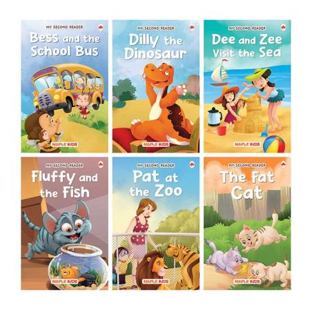 Book cover number 1 for Story Book For Kids - Second Reader (Set Of 6 Books) written by NA published by Maple Press Private Limited