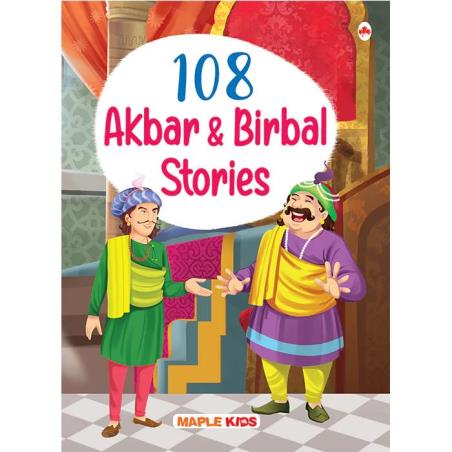 Book cover number 1 for 108 Akbar & Birbal Stories written by NA published by Maple Press Private Limited
