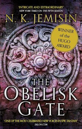 Book cover number 1 for The Obelisk Gate written by N. K. Jemisin published by Orbit