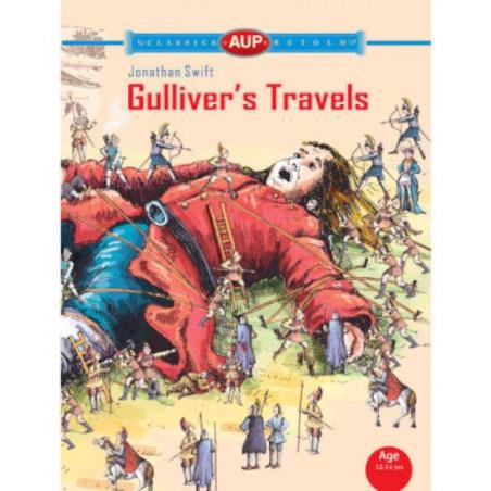 Book cover number 1 for Gulliver’s Travels written by Jonathan Swift published by Amity University Press