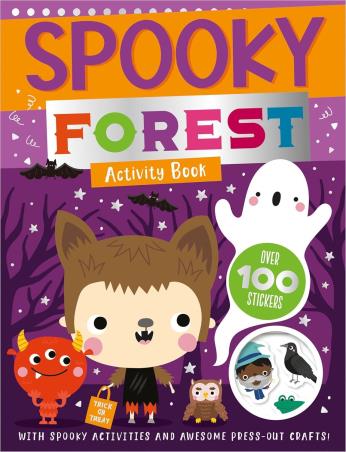 Book cover number 1 for Spooky Forest Activity Book written by Craig Nye published by Make Believe Ideas Ltd.